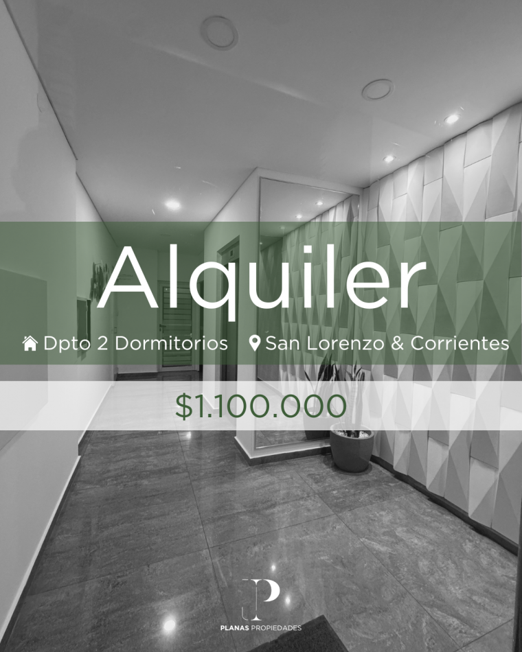 SE ALQUILA DEPARTAMENTO ZONA PARQUE |CALIDAD PREMIUM |VISTA AL RIO