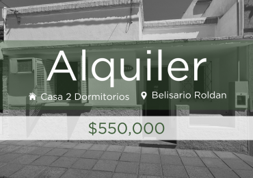 SE ALQUILA CASA 2 DORMITORIOS CON PATIO VERDE A METROS DE AVENIDA DE LAS AMERICAS
