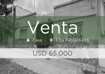 SE VENDE CASA - ZONA SANTA TERESITA