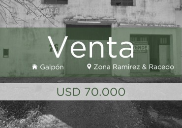 GALPON EN VENTA | ZONA AV. RAMIREZ